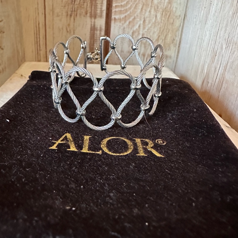 Alor Stainless Steel Ribbon Bracelet